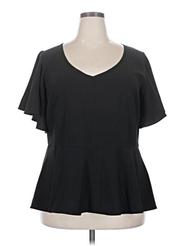 City Chic Short Sleeve Top (view 1)