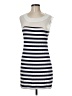 Papillon Stripes White Casual Dress Size M - photo 1