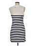 Papillon Stripes White Casual Dress Size M - photo 2