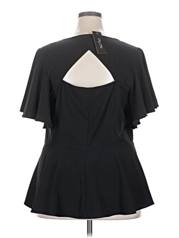City Chic Short Sleeve Top (view 2)