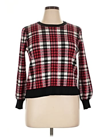 Marled Pullover Sweater (view 1)
