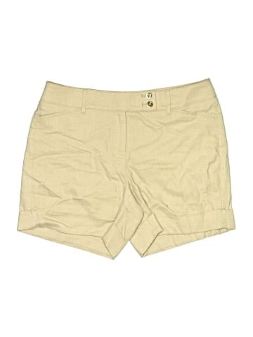 White House Black Market Khaki Shorts (view 1)