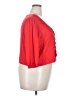 City Chic Red 3/4 Sleeve Blouse Size 20 Plus (L) - photo 4