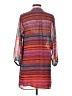 CeCe 100% Polyester Print Red Casual Dress Size 2 - photo 2
