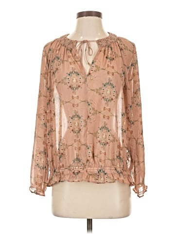 Zara Basic Long Sleeve Blouse (view 1)