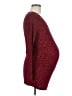 Great Expectations Maternity Red Long Sleeve T-Shirt Size 8 - 10 Maternity - photo 4