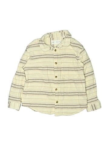 Zara Long Sleeve Button-Down Shirt (view 1)