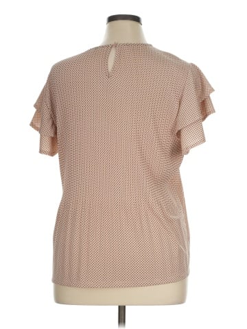 Adrianna Papell Short Sleeve Blouse (view 2)