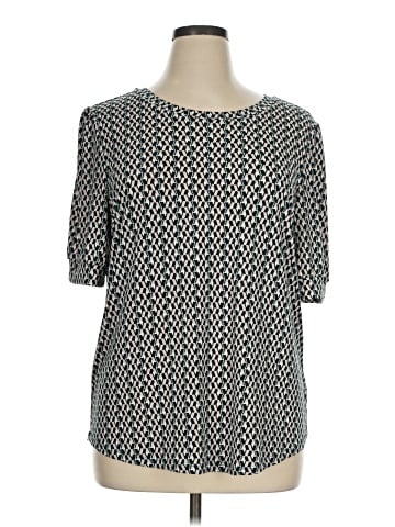 Adrianna Papell Short Sleeve T-Shirt (view 1)