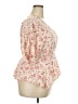 Daytrip Ivory Orange Short Sleeve Blouse Size XXL - photo 4