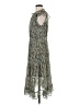 Cato 100% Polyester Paisley Gray Cocktail Dress Size M - photo 5