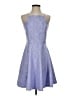 Francesca's Paisley Blue Cocktail Dress Size S - photo 1
