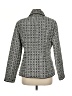 Silk Land 100% Acetate Houndstooth Gray Jacket Size M - photo 2
