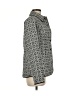 Silk Land 100% Acetate Houndstooth Gray Jacket Size M - photo 4