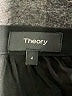 Theory Solid Black Formal Skirt Size 4 - photo 4