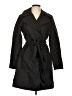Tahari Black Trenchcoat Size 10 - 11 - photo 1