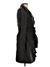 Tahari Black Trenchcoat Size 10 - 11 - photo 4