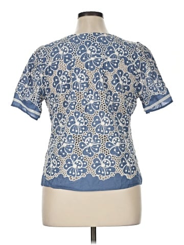 CAbi Short Sleeve Blouse (view 2)