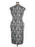 Cato Graphic Gray Cocktail Dress Size 16 - photo 2