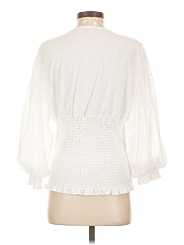 Boston Proper 3/4 Sleeve Blouse (view 2)