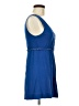 Max Studio Blue Sleeveless T-Shirt Size M - photo 4