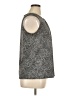 Croft & Barrow Silver Sleeveless Blouse Size XL - photo 4