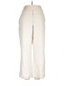 Chadwicks Ivory Linen Pants Size 10 - photo 1