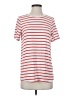 LUXE Stripes Red Short Sleeve T-Shirt Size XS (tall) - photo 1