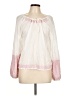 Parker Ivory Long Sleeve Blouse Size L (estimated) - photo 1