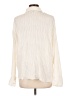Dynamite Ivory Long Sleeve Blouse Size L - photo 2