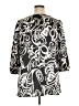Notations Black 3/4 Sleeve Blouse Size XL - photo 2