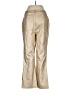 Halogen 100% Polyester Metallic Gold Khakis Size 8 - photo 2
