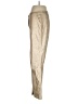 Halogen 100% Polyester Metallic Gold Khakis Size 8 - photo 5