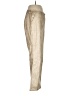Halogen 100% Polyester Metallic Gold Khakis Size 8 - photo 4