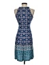Wisp Paisley Blue Casual Dress Size 0 - photo 2