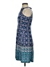 Wisp Paisley Blue Casual Dress Size 0 - photo 5