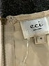 ECI 100% Polyester Tan Cocktail Dress Size 4 - photo 7