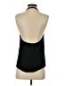 Aqua 100% Polyester Black Sleeveless Blouse Size S - photo 2