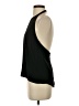 Aqua 100% Polyester Black Sleeveless Blouse Size S - photo 5