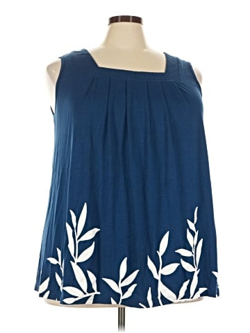 BLOOMCHIC Sleeveless Blouse (view 1)