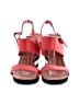 Kate Spade New York Stripes Red Wedges Size 9 - photo 2