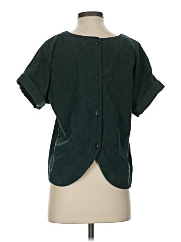 Madewell Corduroy V-Neck Top (view 2)