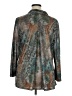 Boho Chic Metallic Silver 3/4 Sleeve Blouse Size XL - photo 2