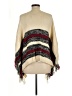 Charlotte Russe Ivory Poncho Size Med - Lg - photo 2