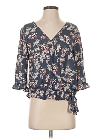 Sienna Sky 3/4 Sleeve Blouse (view 1)