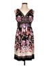 ICE Paisley Purple Casual Dress Size 12 - photo 1