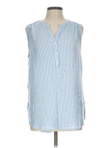 BeachLunchLounge Sleeveless Button-Down Shirt (view 1)