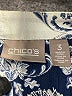 Chico's Print Blue Blazer Size XL (3) - photo 6