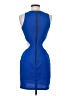 Naven 100% Polyester Solid Blue Cocktail Dress Size XS - photo 2