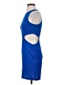Naven 100% Polyester Solid Blue Cocktail Dress Size XS - photo 5